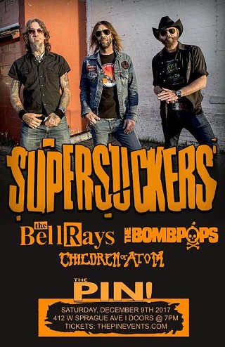 Supersuckers, The Bell Rays, The BombPops