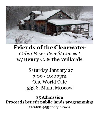 Friends of the Clearwater Cabin Fever Benefit Concert