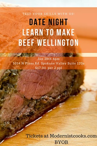 Date Night Class: Beef Wellington Class