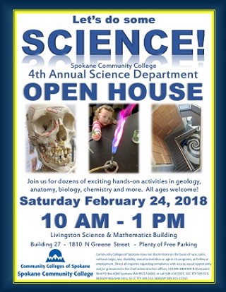 SCC Science Department Open House