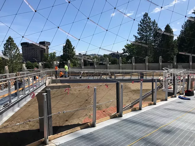 Image: Sneak peek of Spokane's Riverfront Park Pavilion