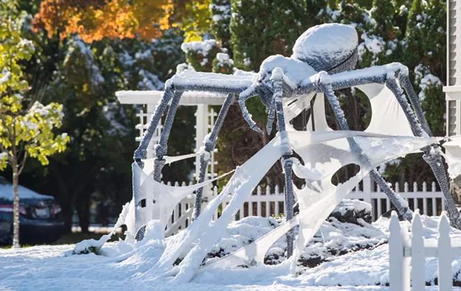 Image: Scenes from the Oct. 9 snow day