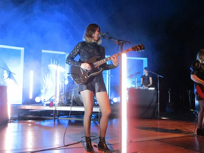Image: Sleater-Kinney at the Fox Theater Oct. 9, 2019