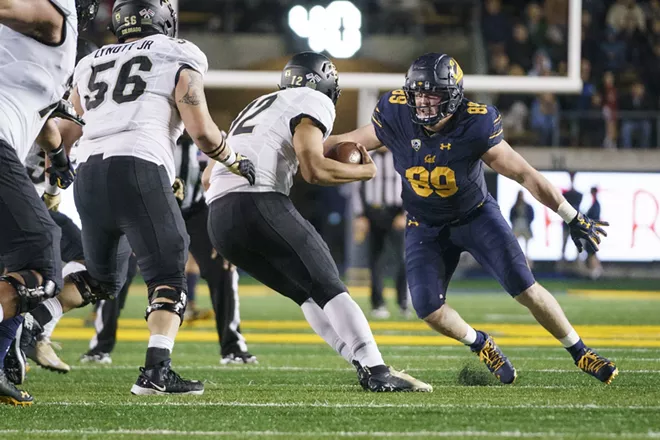 Image: Evan Weaver, the Cal Linebacker from Spokane