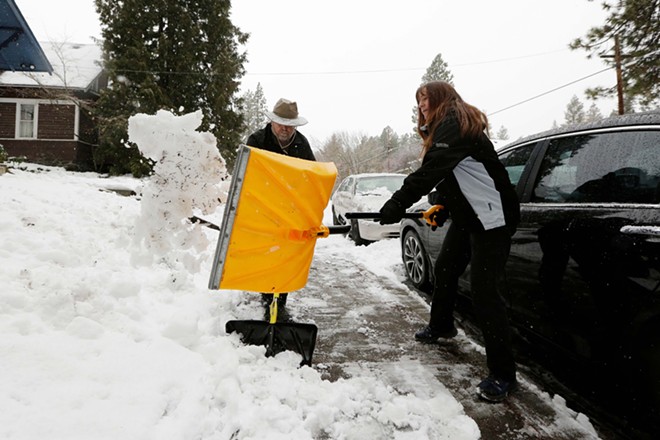 Winter weather arrives in the Inland Northwest