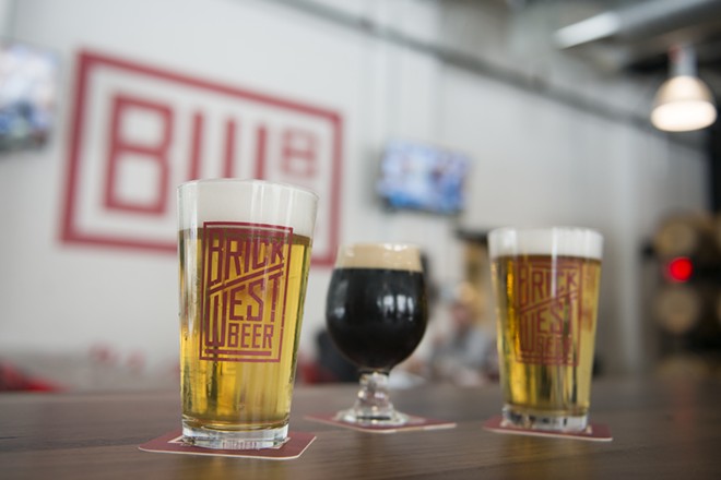 Photos of the newly opened Brick West Brewing Co.