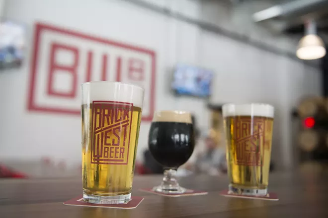 Image: Photos of the newly opened Brick West Brewing Co.