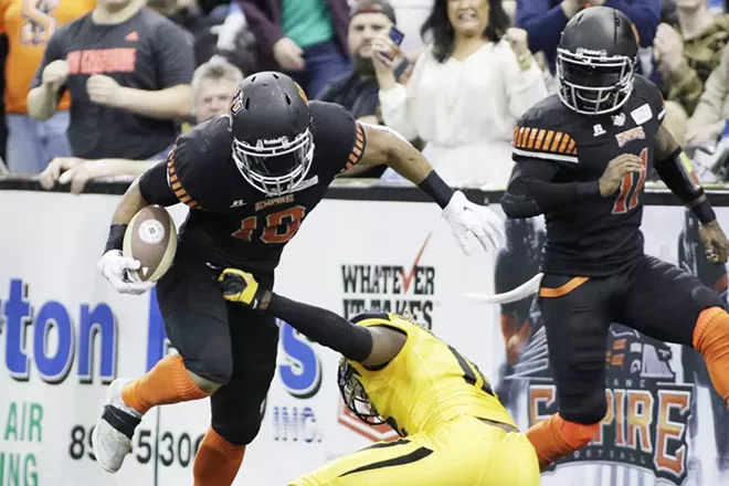 Image: Wichita Falls Nighthawks vs. Spokane Empire Indoor Football League Game