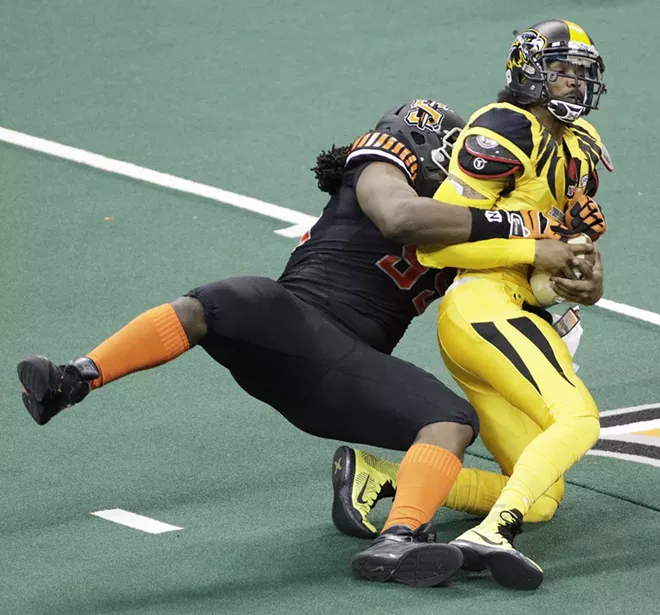 Image: Wichita Falls Nighthawks vs. Spokane Empire Indoor Football League Game