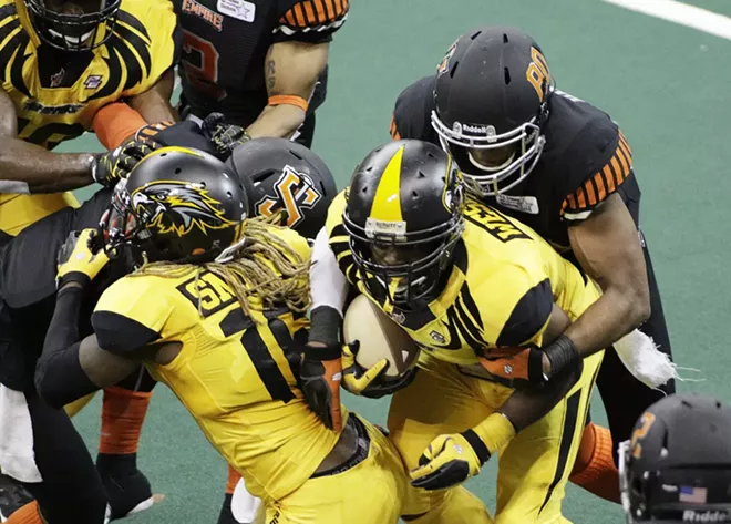 Image: Wichita Falls Nighthawks vs. Spokane Empire Indoor Football League Game