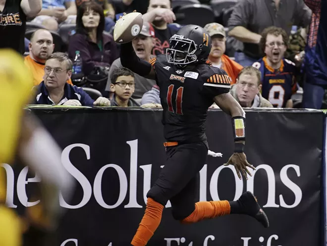 Image: Wichita Falls Nighthawks vs. Spokane Empire Indoor Football League Game