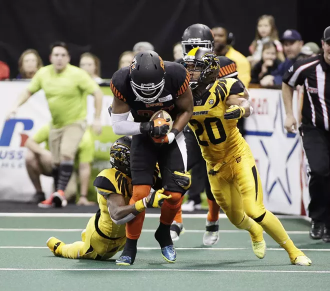 Image: Wichita Falls Nighthawks vs. Spokane Empire Indoor Football League Game