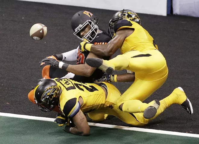 Image: Wichita Falls Nighthawks vs. Spokane Empire Indoor Football League Game