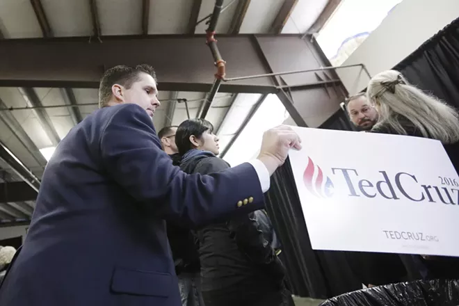 Image: Ted Cruz Campaign Rally In Coeur d'Alene