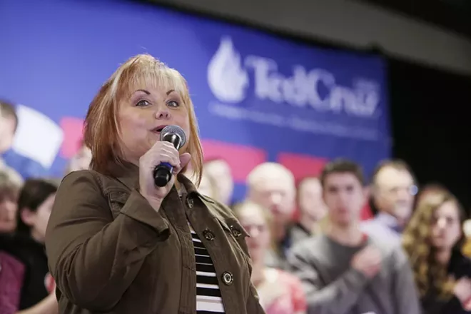 Image: Ted Cruz Campaign Rally In Coeur d'Alene