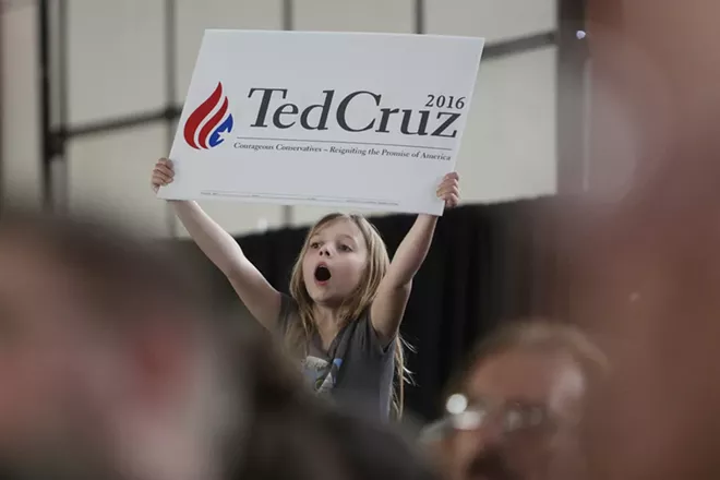 Image: Ted Cruz Campaign Rally In Coeur d'Alene