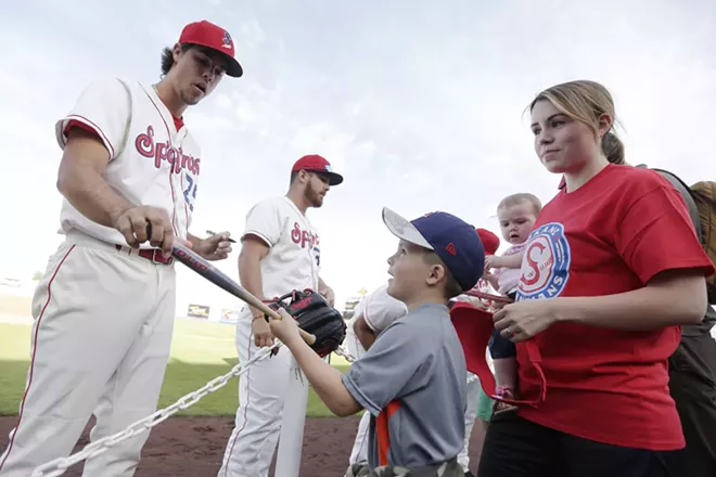 Image: Spokane Indians Opening Day 2016