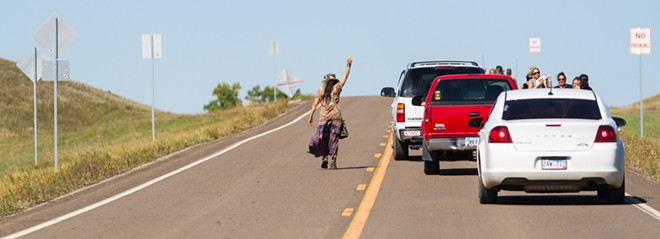 Scenes from the Dakota pipeline protests
