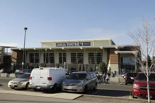 Image: Gonzaga Men's Basketball Team Returns To Spokane