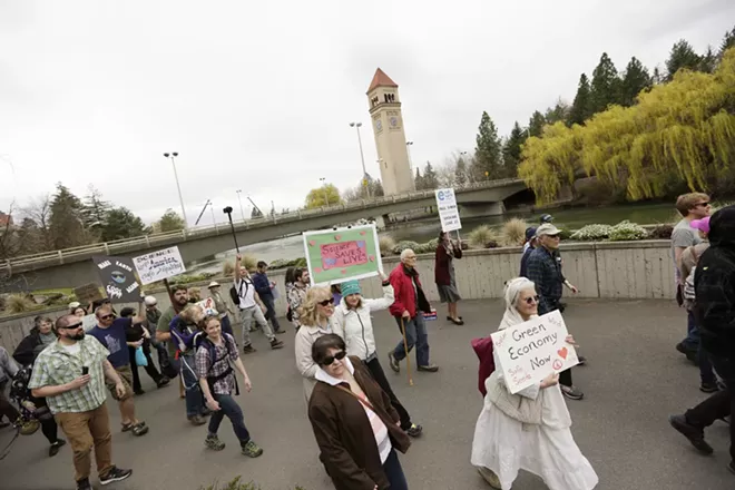 Image: March For Science In Spokane
