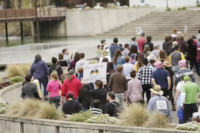Image: March For Science In Spokane