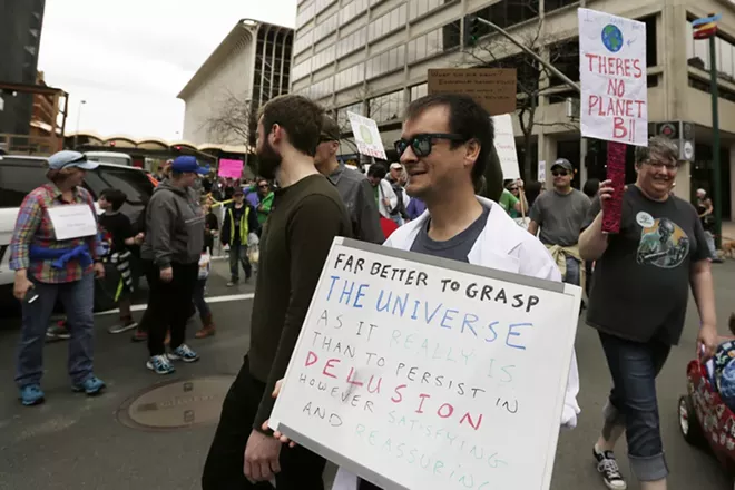 Image: March For Science In Spokane
