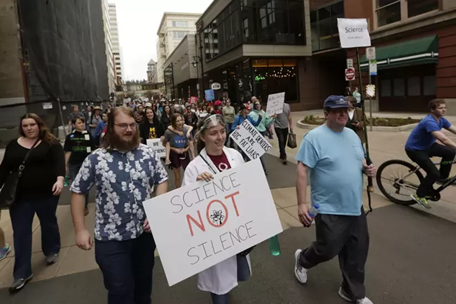 Image: March For Science In Spokane