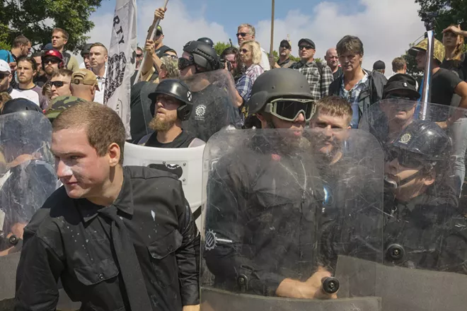 Image: Clashes in Charlottesville