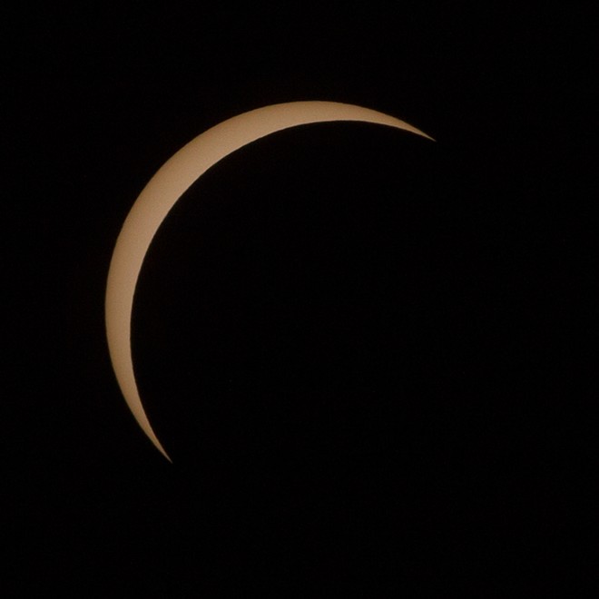 Partial Solar Eclipse in Spokane
