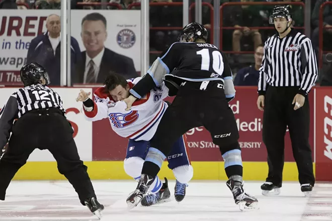 Image: Kootenay Ice vs. Spokane Chiefs