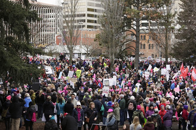 Spokane Women's Persistence March and Rally
