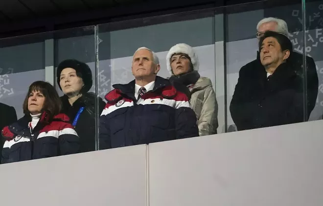 Image: Olympics Kick Off With Unified Korean Team Offering Hope for Peace