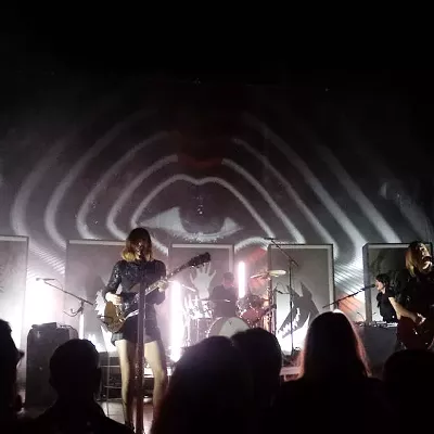 Image: Sleater-Kinney at the Fox Theater Oct. 9, 2019