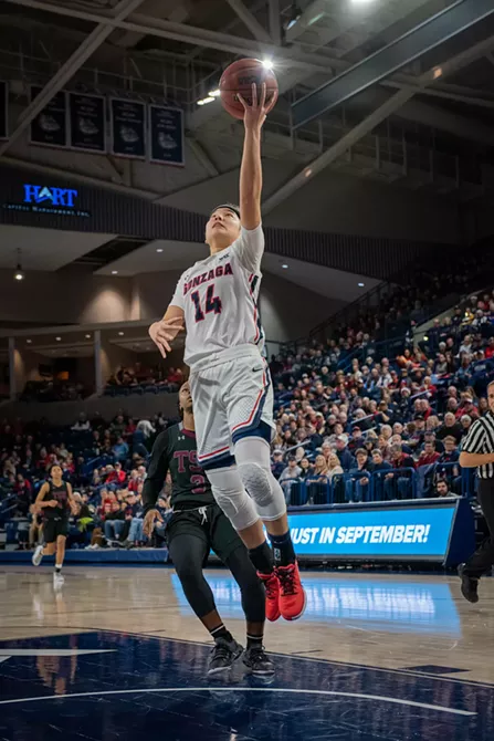 Image: Gonzaga vs. Texas Southern Women's College Basketball