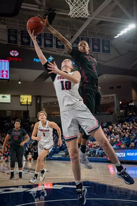 Image: Gonzaga vs. Texas Southern Women's College Basketball