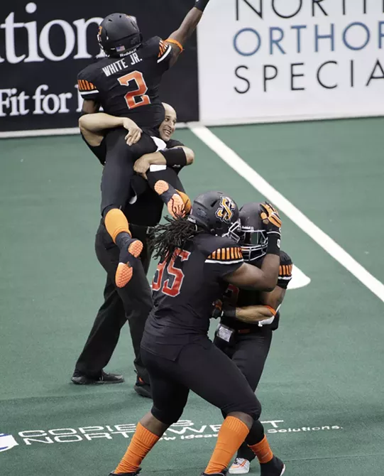 Image: Wichita Falls Nighthawks vs. Spokane Empire Indoor Football League Game