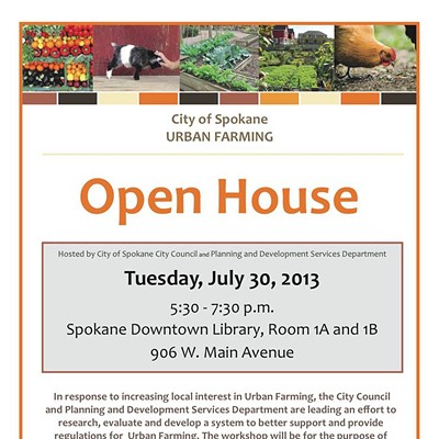 Urban farming open house tonight