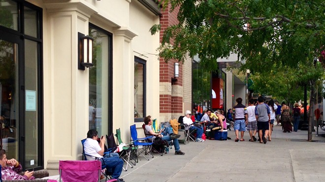 Why people camping out for the new iPhone won't be cited under the sit-lie law