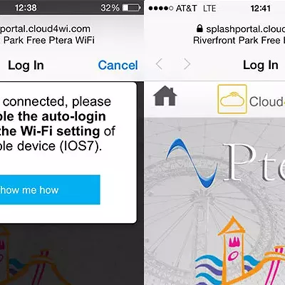 Image: Worth the effort: Testing out Riverfront Park's free Wi-Fi