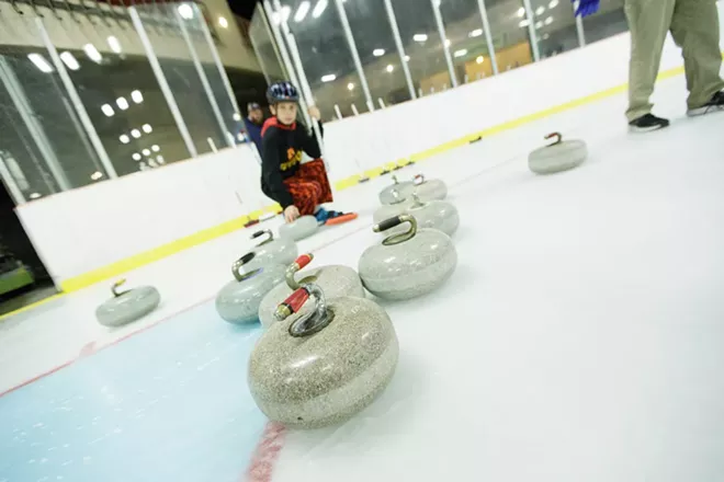 PHOTOS: Curling Clinic