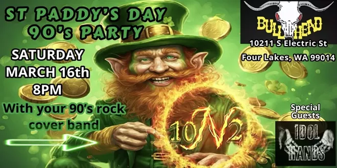 St Paddy’s day 90s party.
