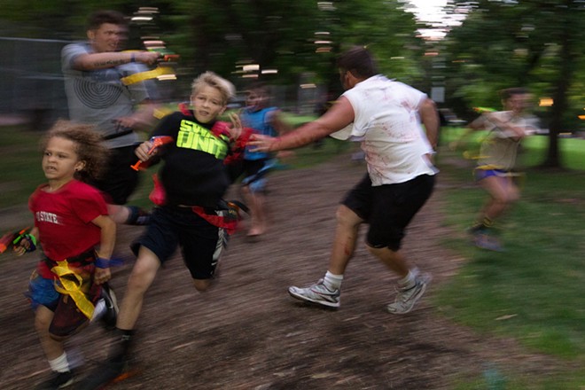 PHOTOS: Zombie Run at Comstock Park