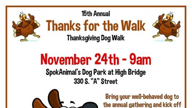 15th Annual "Thanks for the Walk" Dog Walk