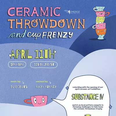 Image: 2025 Ceramic Throwdown & Cup Frenzy