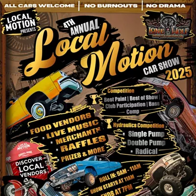 Image: 4th Annual LocalMotion Car Show 2025