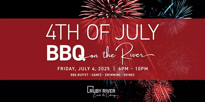 4th of July BBQ on the River. Friday, July 4th, 2025
