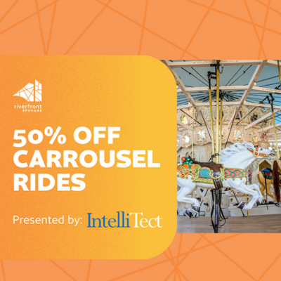 50% Off Carrousel Rides