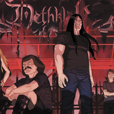A chat with Metalocalypse creator Brendon Small about his animated Adult Swim metal band Dethklok and turning it into a real touring act
