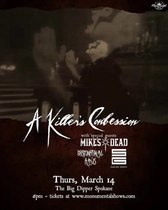 Image: A Killer's Confession, Mike's Dead, Dysfunktynal Kaos, Suicide Ghost