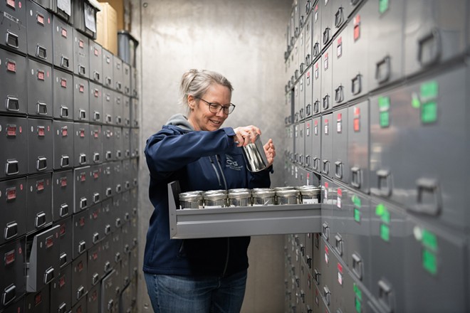 A look inside Pullman's seed bank